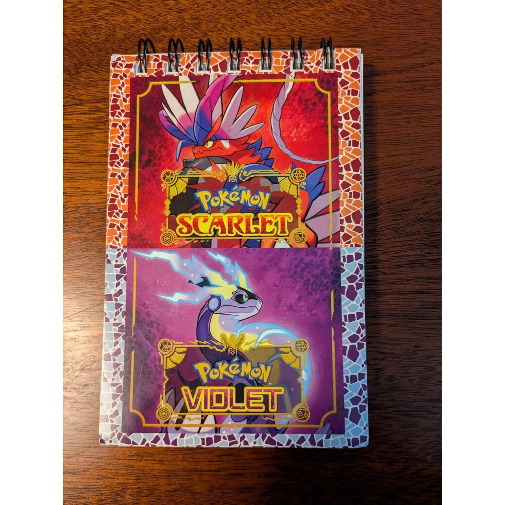 Nintendo Pokémon Scarlet & Violet PROMO Notebook Pad New Exclusive Preorder